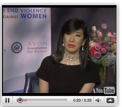 Avon CEO Andrea Jung; Photo courtesy of Avon PR Newswire