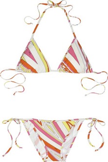 Emilio Pucci bikini; Photo courtesy of Netaporter.com