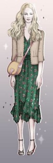 Rebecca Taylor sketch; Courtesy of LaForce & Stevens
