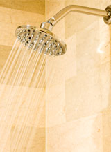 Shower head; Photo: George Clerk/Getty Images
