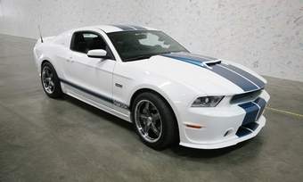 Shelby American wrings up to 624 hp out of Ford's 5.0-liter V8 with a supercharger for the GT350 Mustang.