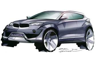 Sketches of a future X3 strongly hint at the direction the X4 will take.
