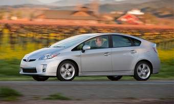 A new member of the Toyota Prius family will be revealed in January at the Detroit auto show. The 2011 model is shown.(photo courtesy of Toyota)