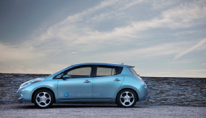 The 2011 Nissan Leaf. (Photo courtesy Nissan.)