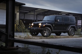 The Jeep Black Ops Edition Wrangler. (Photo courtesy of Jeep.)
