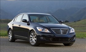 The Hyundai Genesis. (Photo courtesy of Hyundai.)