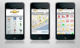 The myChevrolet and OnStar MyLink apps are free downloads. (Photo courtesy of AutoWeek.)