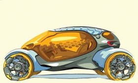 Submitted by Mercedes-Benz Advanced Design Germany, the Smart 454 is manufactured by high tech robots called