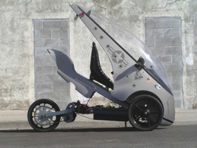 The BugE electric scooter.
