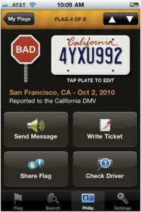 The DriveMeCrazy app allows motorists to issue virtual