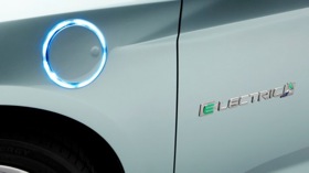 A teaser shot of the all-electric Ford Focus.