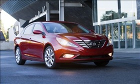 The Hyundai Sonata. (Photo courtesy of Hyundai.)