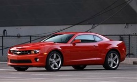 The Chevy Camaro beat the Ford Mustang in sales in 2010. (Photo courtesy of Chevrolet.)