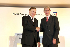 (BMW PSA joint hybrid venture. Photo courtesy BMW.)