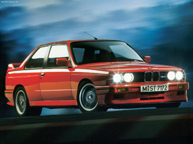 (1991 BMW E30 M3 Sport Evolution. Image courtesy BMW.)