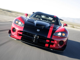 (2008 Dodge Viper SRT-10 ACR. Image courtesy Chrysler.)