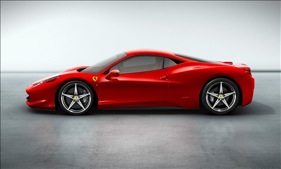 The Ferrari 458 Italia. (Photo courtesy of Ferrari.)