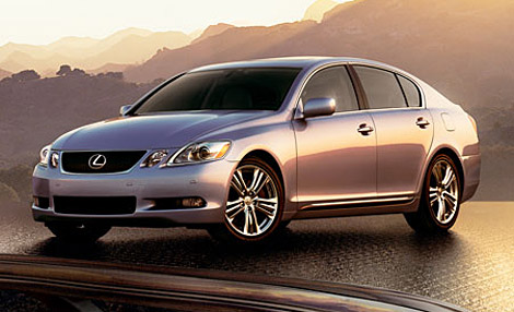 2008 Lexus GS 450h Hybrid. Image courtesy Lexus.