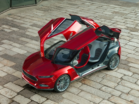 The Ford EVOS concept. (Image courtesy of Ford.)