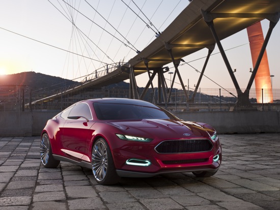 The Ford EVOS concept. (Image courtesy of Ford.)
