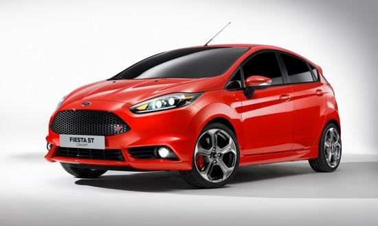 The Ford Fiesta ST concept. (Photo by Ford.)