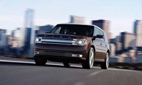 The 2013 Ford Flex will get revised exterior styling including a new grille. (Photo by Ford.)