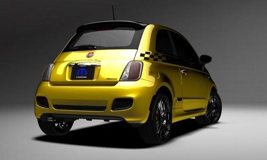 2012 Fiat 500 'Stinger'. Photo by Mopar.