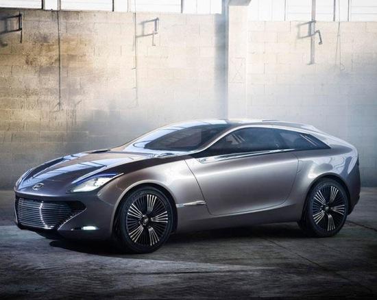 The Hyundia i-onic concept. Photo by Hyundai.