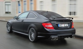 The 0-to-60 mph time drops to 3.7 seconds. Photo by Brabus.