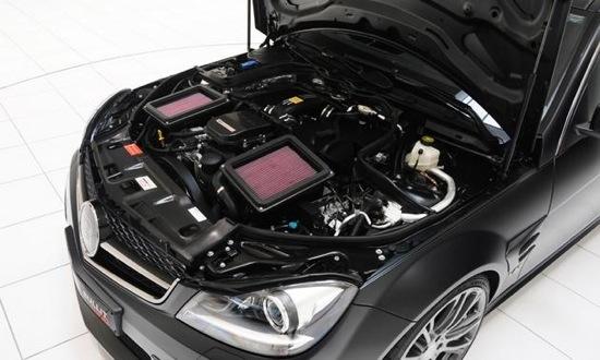 Brabus adds a new crank and a few other goodies to the Mercedes V12.. Photo by Brabus.
