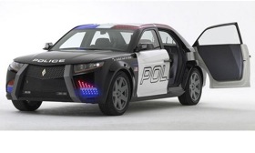 Carbon Motors was denied a DOE loan for a more efficient police cruiser. Photo by Carbon.
