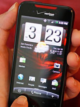 Credit: (© Eric Risberg/AP)
Caption: Droid Incredible cell phone
