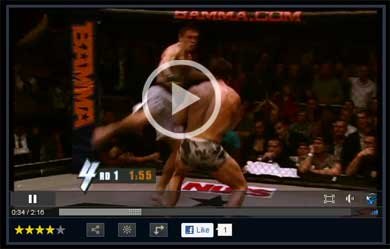 BAMMA fight video (c) Syfy
