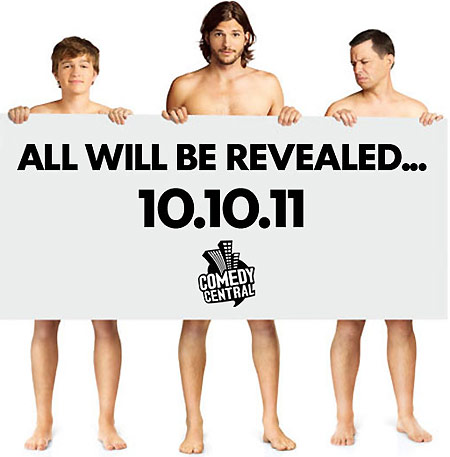 Two and a Half Men stars (c) Comedy Central UK