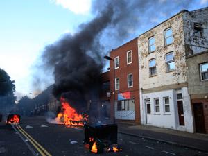 Riots in Hackney - most of the victims were in poorer areas.