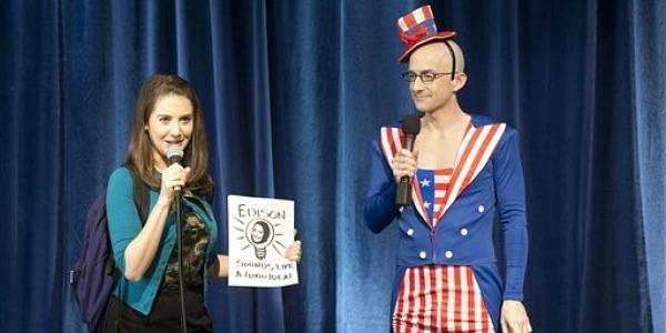 Alison Brie, Jim Rash