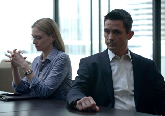 Kristin Lehman, Billy Campbell in The Killing