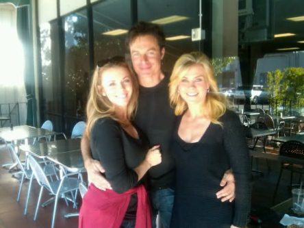 Alison Sweeney (Sami) tweeted this photo of herself with Patrick Muldoon (Austin) and Christie Clark (Carrie) a few months ago.