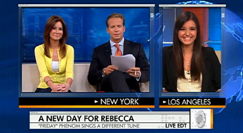 Rebecca Black talks 'Friday,' haters and 'My Moment' on 'The Early Show'