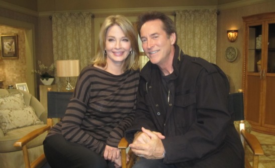 Deidre Hall and Drake Hogestyn