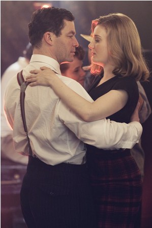 Dominic West and Romola Garai in The Hour (Kudos Film & Television)