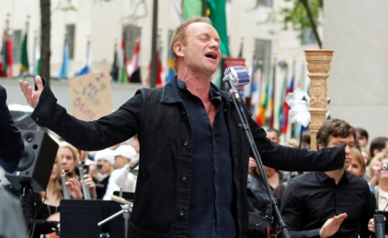 Sting Performs on 'Today'
