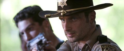 Jon Bernthal, Andrew Lincoln in The Walking Dead