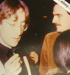 John Lennon and James Taylor
