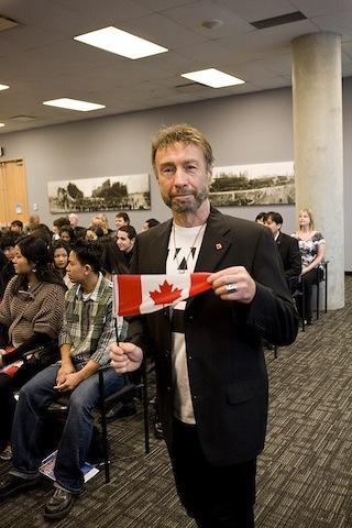 (He certainly looks Canadian!)