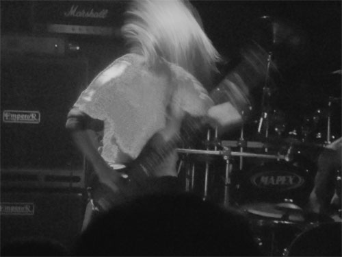 Yakuza bassist Ivan Cruz