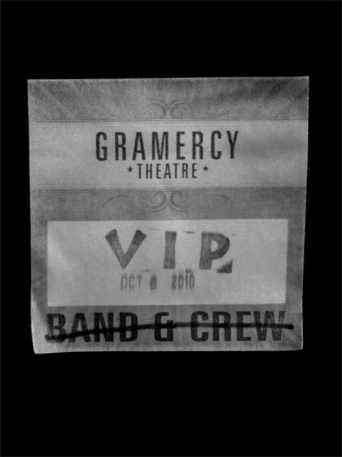A VIP pass, which gets you nothing