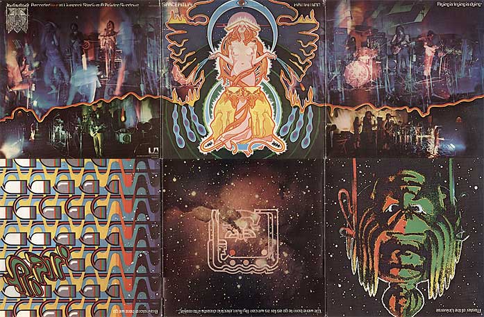 Hawkwind, Space Ritual outer gatefold