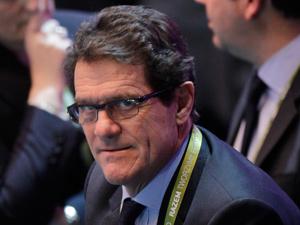 Fabio Capello - that's a smile