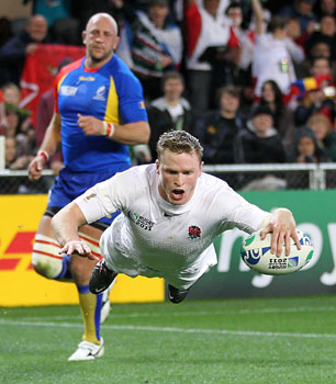 Chris Ashton, England v Romania